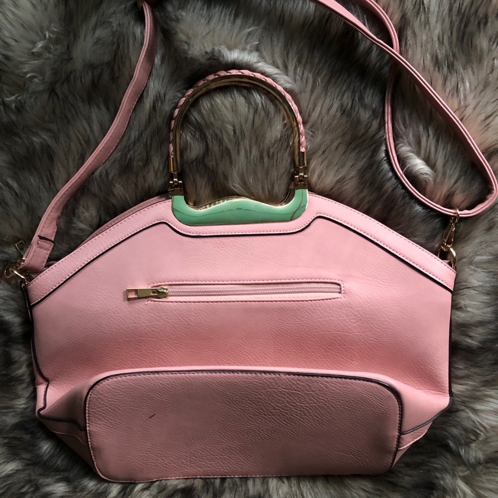Pink Shoulder/Hand Bag - Picture 2 of 3